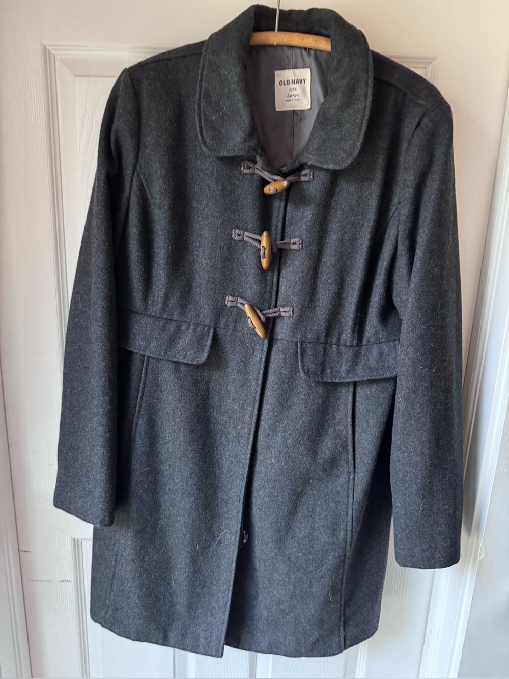 Women's Gray Wool Coat
